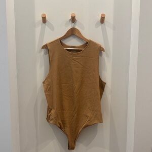 Nuuds Ribbed Sleeveless Bodysuit
